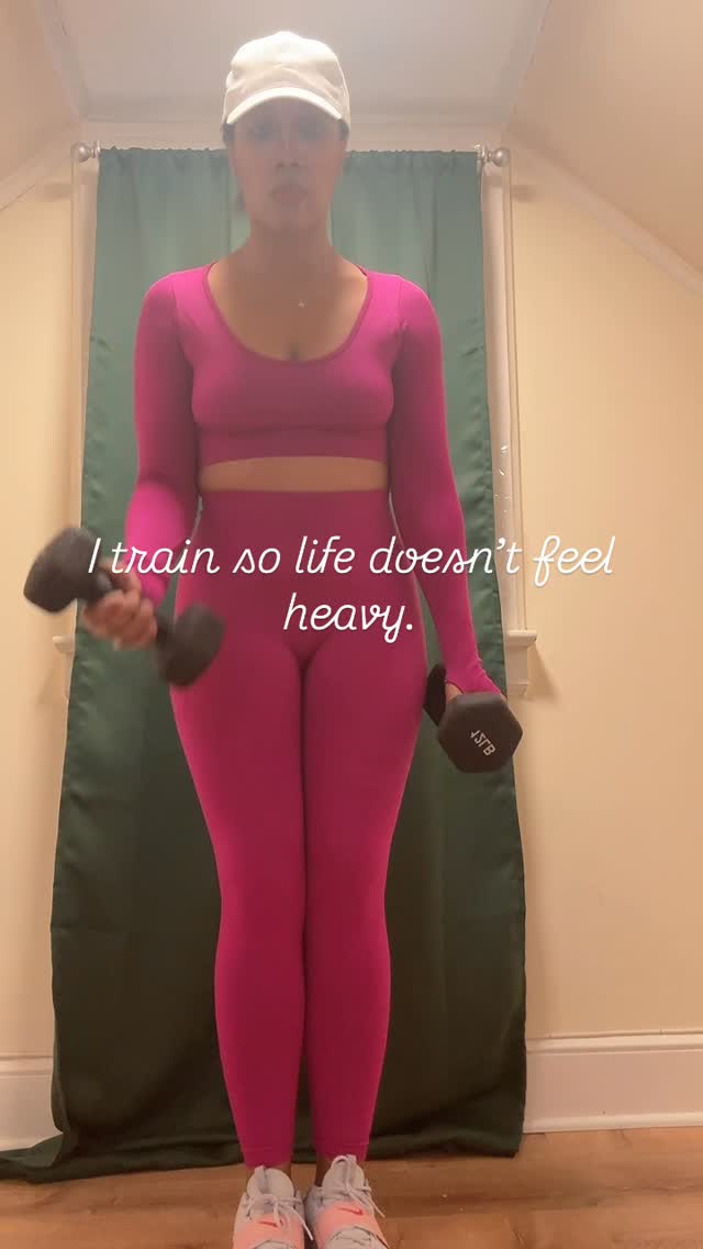 I Train So Life Doesn't Feel Heavy